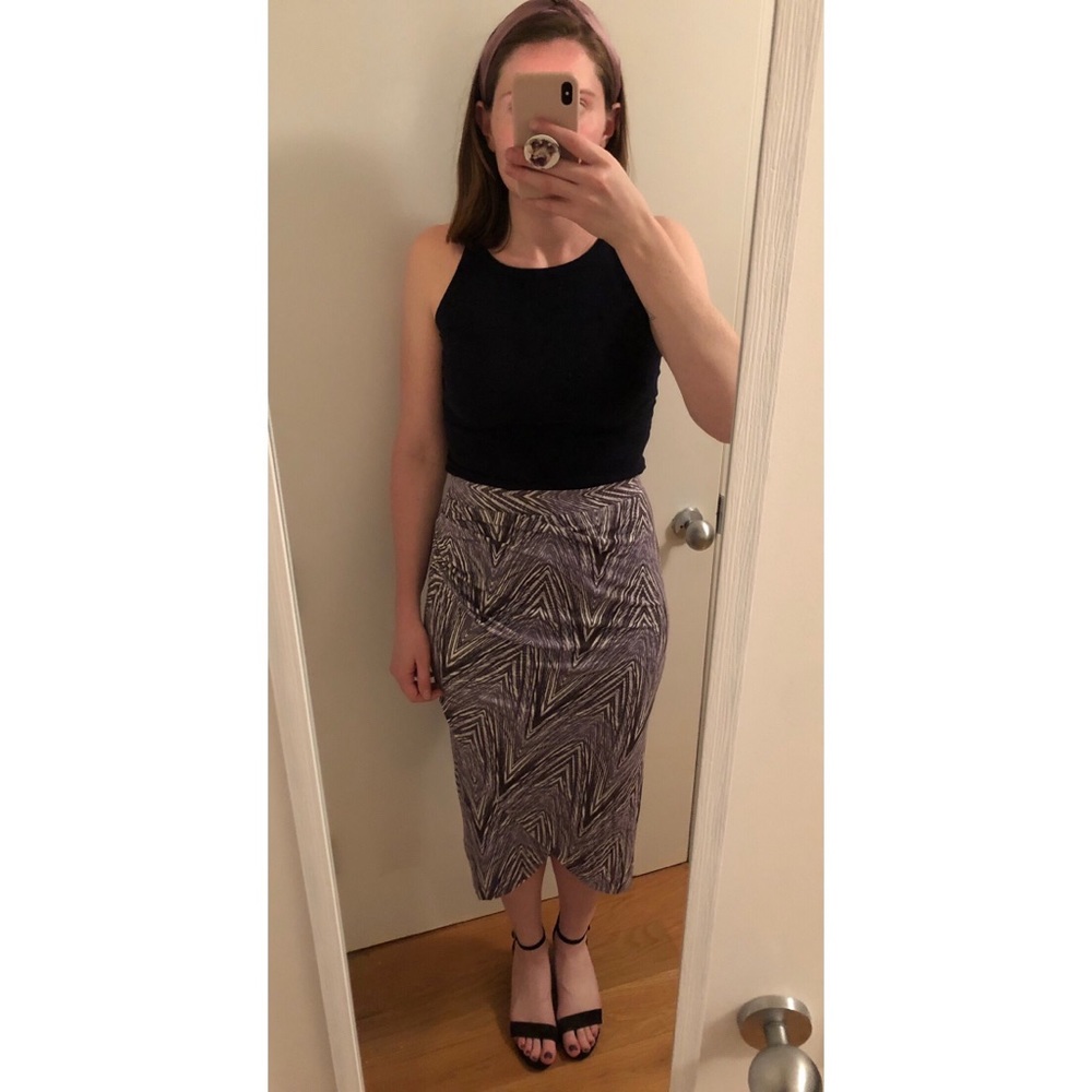 Anthropologie Maeve Midi Skirt